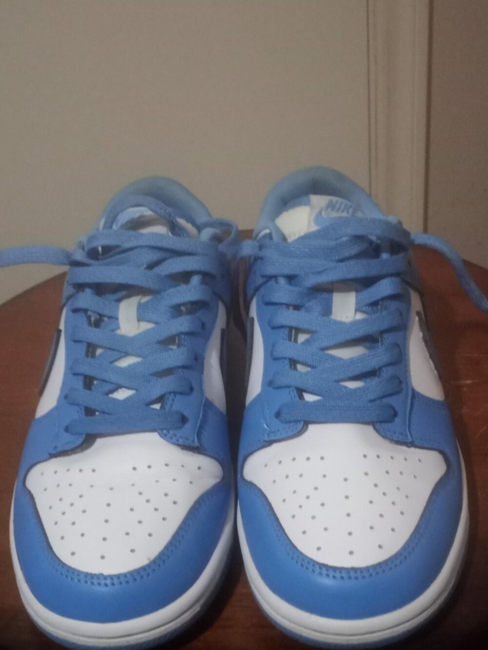 Women's Nike Dunk Low University Blue UNC Sneakers CW1590-103 Size 8 - Picture 5 of 14